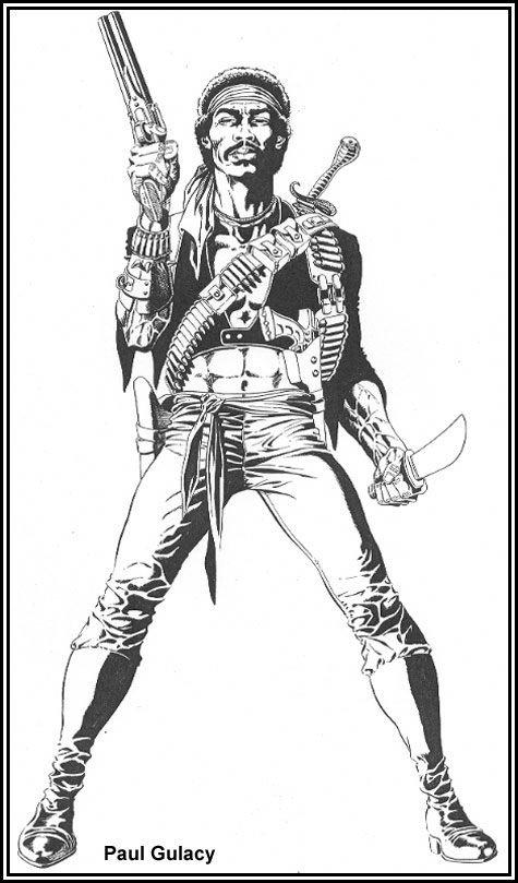 Sabre by Paul Gulacy